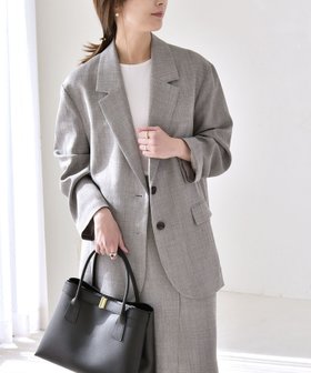 【シップス フォー ウィメン/SHIPS】のquaranciel 手洗い可能 ウーステッド テーラード オーバー ジャケット(セットアップ対応) 人気、トレンドファッション・服の通販 founy(ファニー) ファッション Fashion レディースファッション Fashion for Women アウター Coat / Outerwear Collection レディースジャケット・軽アウター Jackets 洗える Machine Washable キャミ Camisole, Cami Top シンプル Simple, Minimal ジャケット Jacket, Outerwear セットアップ Set-Up, Coordinated Outfit 人気 Popular, Best Seller フロント Front, Front Design ボックス Boxy, Box Shape ルーズ Loose, Oversized おすすめ Recommended / Our Picks ビジネス 仕事 通勤 Business / Work / Commuting 2026年 2026 |ID:prp329100004882637