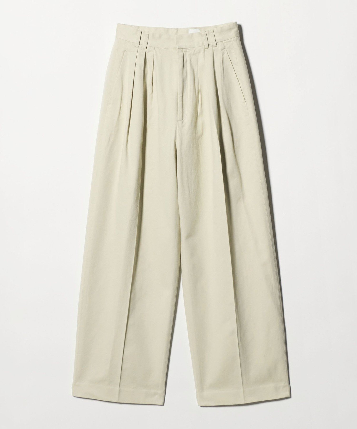 【ビューティ&ユース ユナイテッドアローズ/BEAUTY&YOUTH / UNITED ARROWS】の6(ROKU) コットンレーヨン タックパンツ 人気、トレンドファッション・服の通販 founy(ファニー) 　ファッション　Fashion　レディースファッション　Fashion for Women　パンツ　Pants & Trousers　バランス　Balance, Style Balance　ビッグ　Big, Oversized　 other-1|ID: prp329100004882676 ipo3291000000036446099