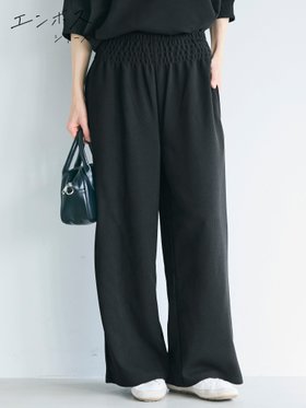 【コカ/COCA】の【速乾/しわになりにくい】エンボスワイドパンツ 人気、トレンドファッション・服の通販 founy(ファニー) ファッション Fashion レディースファッション Fashion for Women パンツ Pants & Trousers 春 Spring 軽量 Lightweight, Ultra Light サンダル Sandals, Summer Shoes シャーリング Shirring, Ruched ストレッチ Stretch, Stretchy Fabric スニーカー Sneakers, Trainers セットアップ Set-Up, Coordinated Outfit タンク Tank Top, Sleeveless Top 定番 Standard, Basic Item ポケット Pocket, Pocket Detail リラックス Relax, Relaxed Fit ロング Long, Long-Length 楽ちん Easy Fit, Comfortable ワイド Wide, Wide Fit おすすめ Recommended / Our Picks 夏 Summer 旅行 Travel 2026年 2026 |ID:prp329100004882691