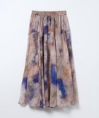 【ジーナシス/JEANASiS】のニュアンスプリントフレアスカート 人気、トレンドファッション・服の通販 founy(ファニー) ファッション Fashion レディースファッション Fashion for Women スカート Skirts Aライン・フレアスカート A-Line & Flared Skirts おすすめ Recommended / Our Picks シアー Sheer, See-Through シフォン Chiffon, Lightweight Fabric デニム Denim, Jeans Material フレア Flare, Flared プリント Print, Printed Pattern ミドル Middle Length, Mid Height 夏 Summer 無地 Plain, Solid Color thumbnail オレンジ系その他|ID: prp329100004882701 ipo3291000000036446348