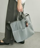 【イア パピヨネ/ear PAPILLONNER】の【ouchi/ほし企画】ダイヤメッシュ2WAYトートバッグL 人気、トレンドファッション・服の通販 founy(ファニー) ファッション Fashion レディースファッション Fashion for Women バッグ Bags 今季 This Season, Current Season 軽量 Lightweight, Ultra Light チャーム Charm, Pendant パイピング Piping, Trim Design ポケット Pocket, Pocket Detail マグネット Magnet, Magnetic Closure メッシュ Mesh, Net Fabric 夏 Summer thumbnail グレー|ID: prp329100004882718 ipo3291000000036446518