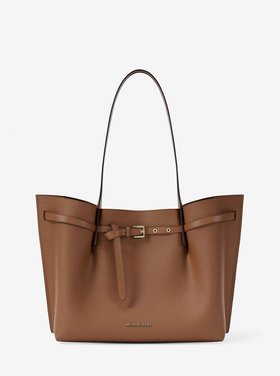 【マイケルコース/MICHAEL KORS】のEMILIA ペブルレザー トート ラージ マイケルコース 人気、トレンドファッション・服の通販 founy(ファニー) ファッション Fashion レディースファッション Fashion for Women バッグ Bags コレクション Collection, Seasonal Line ラグジュアリー Luxury, Elegant |ID:prp329100004882755