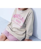 【デビロック/devirock / KIDS】の綿100% デビラボ ガールズ BIGシルエットプリント袖リブ 長袖Tシャツ ロンT 25AW 人気、トレンドファッション・服の通販 founy(ファニー) ファッション Fashion キッズファッション Fashion for Kids トレンド Trend, Trending Now 長袖 Long Sleeve, Full Sleeve プリント Print, Printed Pattern おすすめ Recommended / Our Picks 2025年 2025 2025-2026秋冬・A/W Autumn/Winter 2025–26 AW25–26 thumbnail 005-ロゴ-Lグレー|ID: prp329100004882829 ipo3291000000036447693