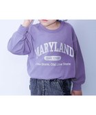 【デビロック/devirock / KIDS】の綿100% デビラボ ガールズ BIGシルエットプリント袖リブ 長袖Tシャツ ロンT 25AW 人気、トレンドファッション・服の通販 founy(ファニー) ファッション Fashion キッズファッション Fashion for Kids トレンド Trend, Trending Now 長袖 Long Sleeve, Full Sleeve プリント Print, Printed Pattern おすすめ Recommended / Our Picks 2025年 2025 2025-2026秋冬・A/W Autumn/Winter 2025–26 AW25–26 thumbnail 004-ロゴ-Gパープル|ID: prp329100004882829 ipo3291000000036447715