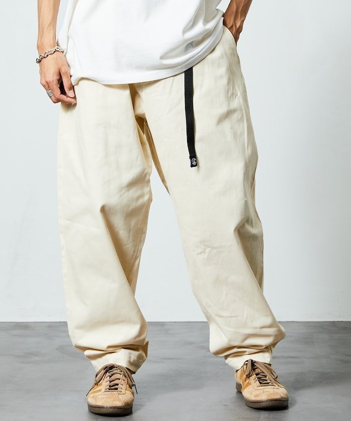 【フリークスストア/FREAK'S STORE】のFREAK S STORE OUTDOORS/フリークスアウトドアーズ ワイドシルエット クライミングパンツ/デニム/チノ【限定展開】 26SS 人気、トレンドファッション・服の通販 founy(ファニー) 　ファッション　Fashion　メンズファッション　Fashion for Men　ボトムス　Bottoms　シンプル　Simple, Minimal　テーパード　Tapered, Tapered Pants　デニム　Denim, Jeans Material　ベーシック　Basic, Essential　ワイド　Wide, Wide Fit　S/S・春夏　SS, Spring/Summer, Warm Season　おすすめ　Recommended / Our Picks　夏　Summer　2026年　2026　 other-1|ID: prp329100004883010 ipo3291000000036449556