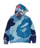 【ア ベイシング エイプ/A BATHING APE】のABC CAMO CROCHET SHARK RELAXED FIT FULL ZIP HOODIE 人気、トレンドファッション・服の通販 founy(ファニー) ファッション Fashion レディースファッション Fashion for Women クロシェ Crochet, Knitted Lace コレクション Collection, Seasonal Line シアー Sheer, See-Through パターン Pattern, Design Print モチーフ Motif, Design Theme 人気 Popular, Best Seller thumbnail BLUE|ID: prp329100004883065 ipo3291000000036450122