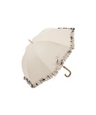 【その他のブランド/Other】の【完全遮光100%】 長傘 M(55cm)/フリル 人気、トレンドファッション・服の通販 founy(ファニー) ファッション Fashion レディースファッション Fashion for Women レイングッズ・傘・晴雨兼用傘 Umbrellas & Rain Gear 傘 Umbrella, Parasol 人気 Popular, Best Seller フリル Frill, Ruffle エレガント 上品 Elegant thumbnail ベージュ|ID: prp329100004883345 ipo3291000000036452614