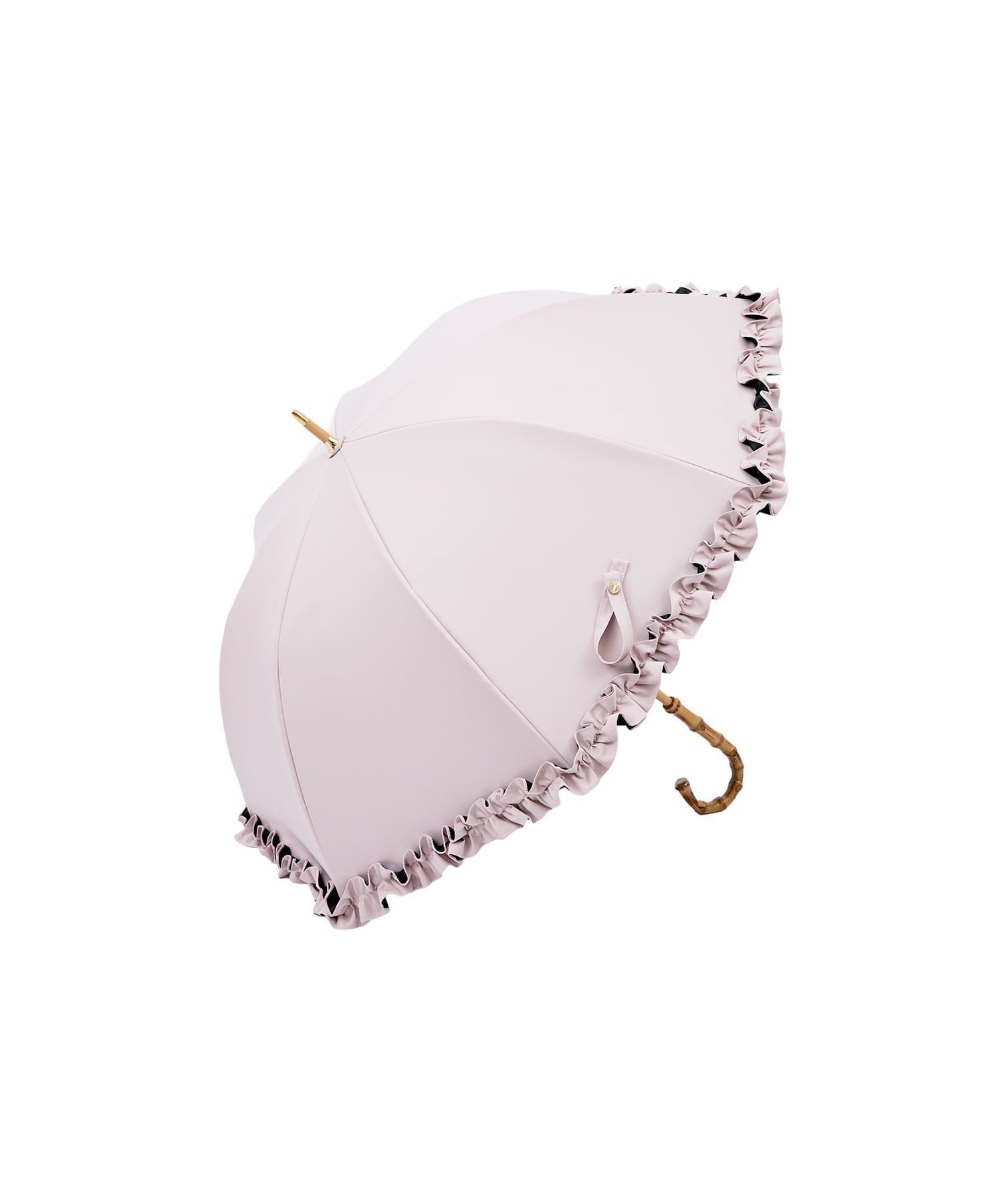 【その他のブランド/Other】の【完全遮光100%】 長傘 M(55cm)/フリル インテリア・キッズ・メンズ・レディースファッション・服の通販 founy(ファニー) 　ファッション　Fashion　レディースファッション　Fashion for Women　レイングッズ・傘・晴雨兼用傘　Umbrellas & Rain Gear　傘　Umbrella, Parasol　人気　Popular, Best Seller　フリル　Frill, Ruffle　エレガント 上品　Elegant　ピンク|ID: prp329100004883345 ipo3291000000036452643