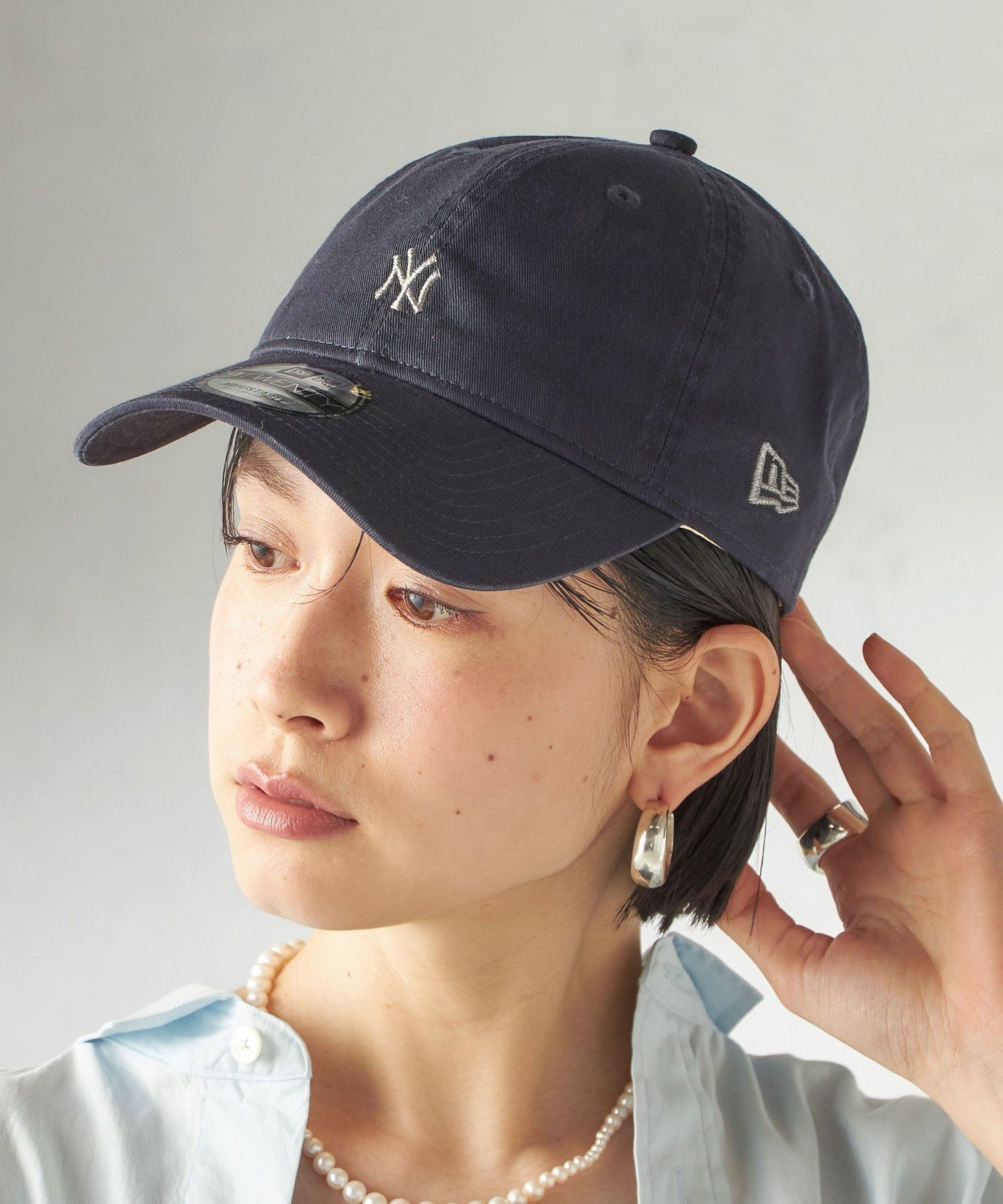 【シップス フォー ウィメン/SHIPS】の【SHIPS別注】NEW ERA NEW MINI LOGO インテリア・キッズ・メンズ・レディースファッション・服の通販 founy(ファニー) 　ファッション　Fashion　レディースファッション　Fashion for Women　春　Spring　トレンド　Trend, Trending Now　定番　Standard, Basic Item　人気　Popular, Best Seller　別注　Limited Edition, Custom Order　2026年　2026　ネイビー|ID: prp329100004883431 ipo3291000000036453568