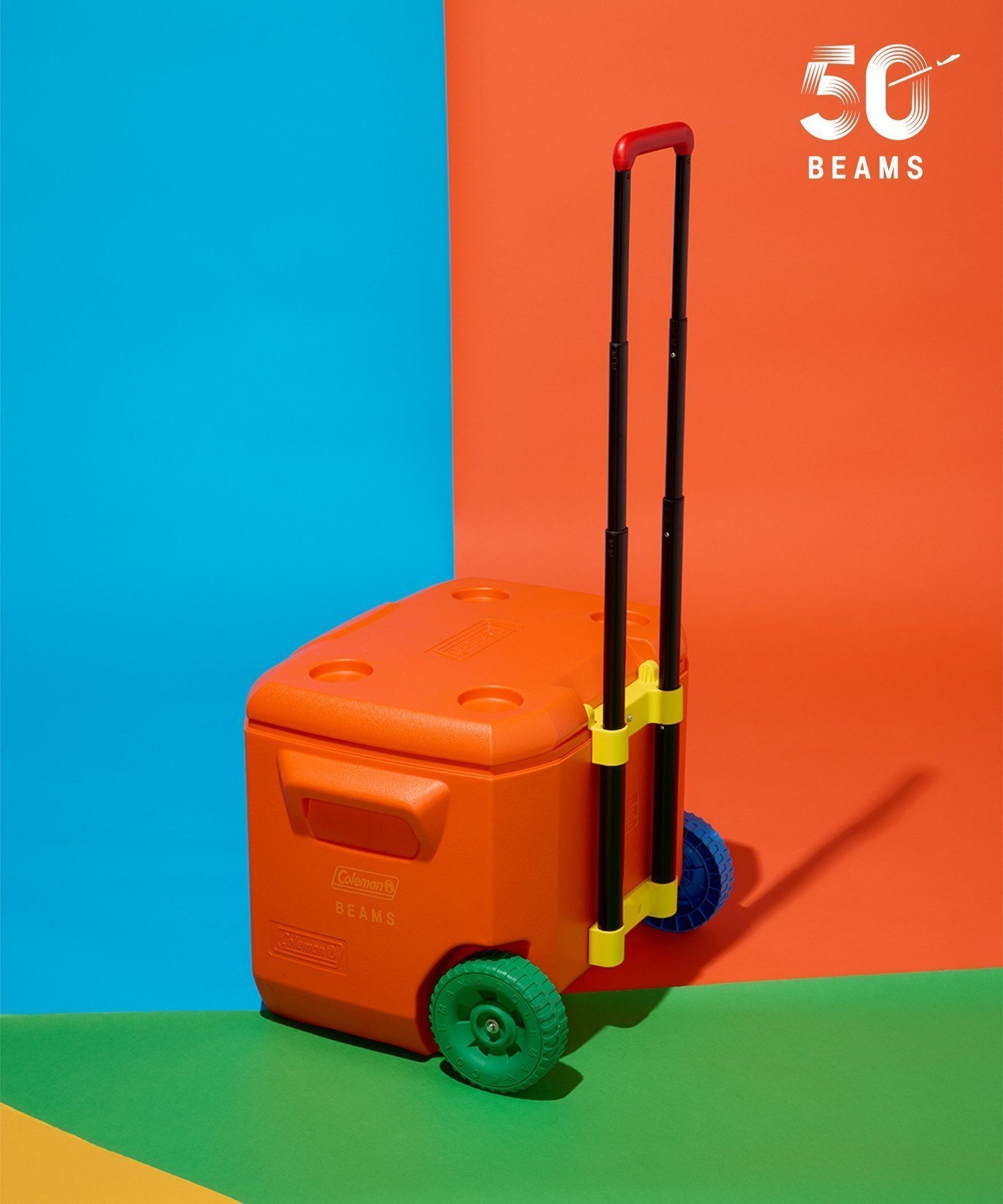 【ビームス/BEAMS / MEN】の【別注】Coleman/ ホイール クーラー ボックス 60QT 2026 人気、トレンドファッション・服の通販 founy(ファニー) 　ファッション　Fashion　メンズファッション　Fashion for Men　アウトドア　Outdoor Clothing　オレンジ　Orange　コレクション　Collection, Seasonal Line　コンパクト　Compact, Small Size　スペシャル　Special, Limited Edition　テーブル　Table, Dining Table　ボックス　Boxy, Box Shape　別注　Limited Edition, Custom Order　リゾート　Resort, Vacation Style　 other-1|ID: prp329100004883476 ipo3291000000036453998