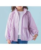 【ベベ オンライン ストア/BEBE ONLINE STORE / KIDS】の【店舗限定】タフタメッシュフリルジャケット(95~150cm) 人気、トレンドファッション・服の通販 founy(ファニー) ファッション Fashion キッズファッション Fashion for Kids 春 Spring ギャザー Gathered, Ruffled コンパクト Compact, Small Size ジャケット Jacket, Outerwear スタンダード Standard, Basic タフタ Taffeta, Structured Fabric トレンド Trend, Trending Now フリル Frill, Ruffle ペプラム Peplum, Flared Hem メッシュ Mesh, Net Fabric S/S・春夏 SS, Spring/Summer, Warm Season 夏 Summer 2026年 2026 thumbnail パープル|ID: prp329100004883546 ipo3291000000036454589