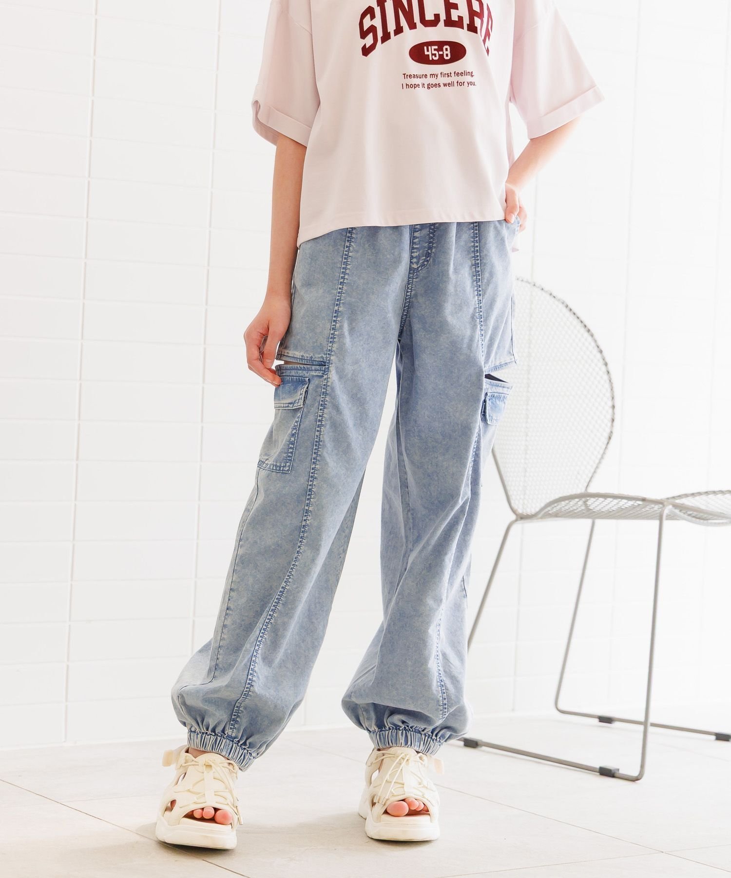 【グローバルワーク/GLOBAL WORK / KIDS】のDRY/サイドZIPカーゴパンツ/キッズ/292254 インテリア・キッズ・メンズ・レディースファッション・服の通販 founy(ファニー) 　ファッション　Fashion　キッズファッション　Fashion for Kids　ボトムス　Bottoms　おすすめ　Recommended / Our Picks　カーゴパンツ　Cargo Pants, Utility Pants　ショート　Short, Short Length　スリット　Slit, Slit Detail　デニム　Denim, Jeans Material　バランス　Balance, Style Balance　ベーシック　Basic, Essential　メッシュ　Mesh, Net Fabric　人気　Popular, Best Seller　夏　Summer　春　Spring　ブルーデニム82|ID: prp329100004883550 ipo3291000000036454620