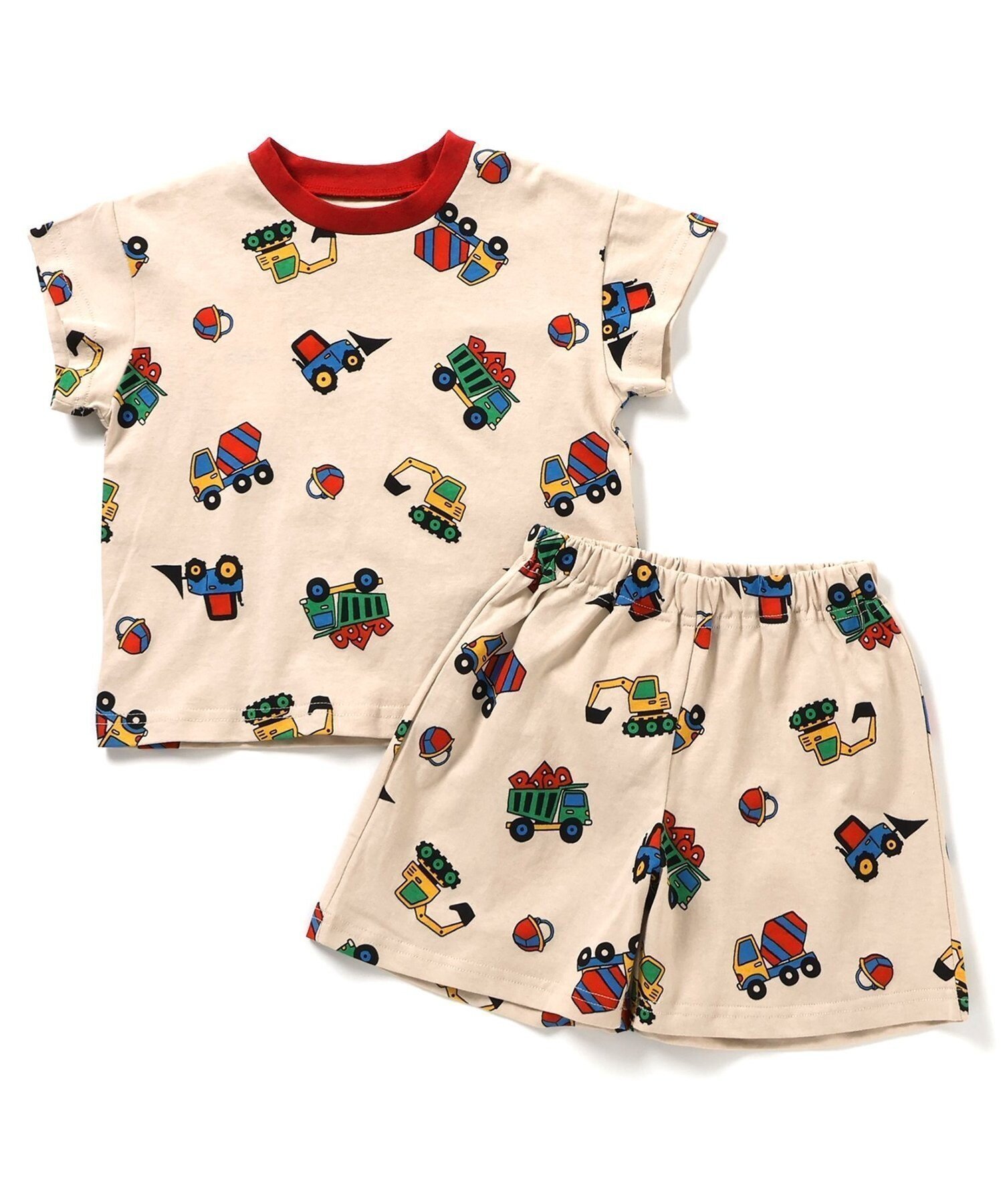 【エフオー オンラインストア/F.O.Online Store / KIDS】のWEB限定 バリエーションかぶりパジャマ インテリア・キッズ・メンズ・レディースファッション・服の通販 founy(ファニー) 　ファッション　Fashion　キッズファッション　Fashion for Kids　パジャマ　Pajamas, Sleepwear　プリント　Print, Printed Pattern　人気　Popular, Best Seller　ベージュ|ID: prp329100004883579 ipo3291000000036454965