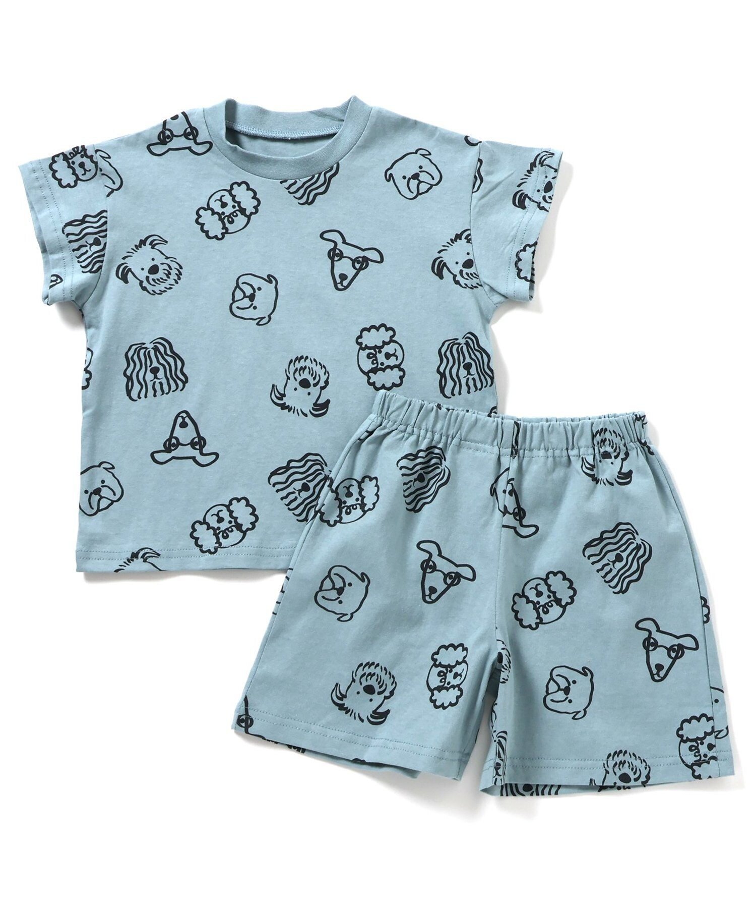 【エフオー オンラインストア/F.O.Online Store / KIDS】のWEB限定 バリエーションかぶりパジャマ インテリア・キッズ・メンズ・レディースファッション・服の通販 founy(ファニー) 　ファッション　Fashion　キッズファッション　Fashion for Kids　パジャマ　Pajamas, Sleepwear　プリント　Print, Printed Pattern　人気　Popular, Best Seller　カーキ|ID: prp329100004883579 ipo3291000000036454977