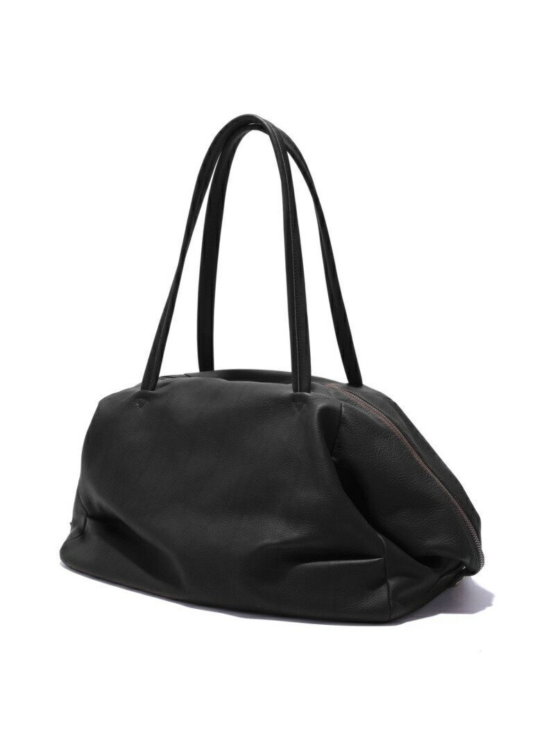 【ミスターオリーブ/MR.OLIVE / MEN】のウォータープルーフ ウォッシャブルレザー/ドレープ ボストンバッグ インテリア・キッズ・メンズ・レディースファッション・服の通販 founy(ファニー) 　ファッション　Fashion　メンズファッション　Fashion for Men　バッグ　Bags　ボストンバッグ / 旅行&通勤にも便利　Boston Bags　ウォーター　Water　シンプル　Simple, Minimal　ドレープ　Drape, Draping Fabric　フラワー　Flower, Floral　ボストン　Boston　ボストンバッグ　Boston Bag, Retro Bag　ポケット　Pocket, Pocket Detail　吸水　Absorbent, Quick-Dry　ブラック|ID: prp329100004883634 ipo3291000000036455501