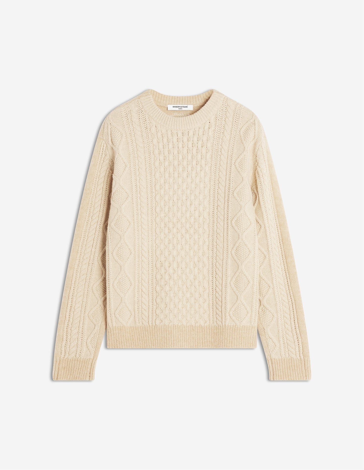 【メゾン キツネ/MAISON KITSUNE】のMaison Kitsune/ALPACA CABLE KNIT JUMPER 人気、トレンドファッション・服の通販 founy(ファニー) ファッション Fashion レディースファッション Fashion for Women トップス・カットソー Cut & Sew Tops ニット Knit Tops & Sweaters コレクション Collection, Seasonal Line フロント Front, Front Design 夏 Summer 旅行 Travel 春 Spring S/S・春夏 SS, Spring/Summer, Warm Season 長袖 Long Sleeve, Full Sleeve other-1|ID: prp329100004883680 ipo3291000000036455916