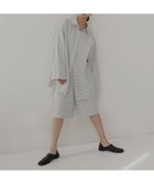 【ヘラム/hellam】のベルト付きサッカーチェックシャツ 人気、トレンドファッション・服の通販 founy(ファニー) ファッション Fashion レディースファッション Fashion for Women トップス・カットソー Cut & Sew Tops シャツ・ブラウス・オフィスカジュアル Elegant Blouses & Button-Ups ベルト&ウエストマーク Belts & Waist Accessories サッカー Seersucker, Summer Fabric セットアップ Set-Up, Coordinated Outfit チェック Check, Plaid, Tartan thumbnail アイボリー|ID: prp329100004883732 ipo3291000000036456110
