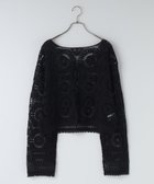 【ローリーズファーム/LOWRYS FARM】のクロシェニットカーディガン 人気、トレンドファッション・服の通販 founy(ファニー) ファッション Fashion レディースファッション Fashion for Women トップス・カットソー Cut & Sew Tops ニット Knit Tops & Sweaters カーディガン・羽織り Layered Style Cardigans おすすめ Recommended / Our Picks カーディガン Cardigan, Knitwear クロシェ Crochet, Knitted Lace 春 Spring thumbnail ブラック09|ID: prp329100004883750 ipo3291000000036456175