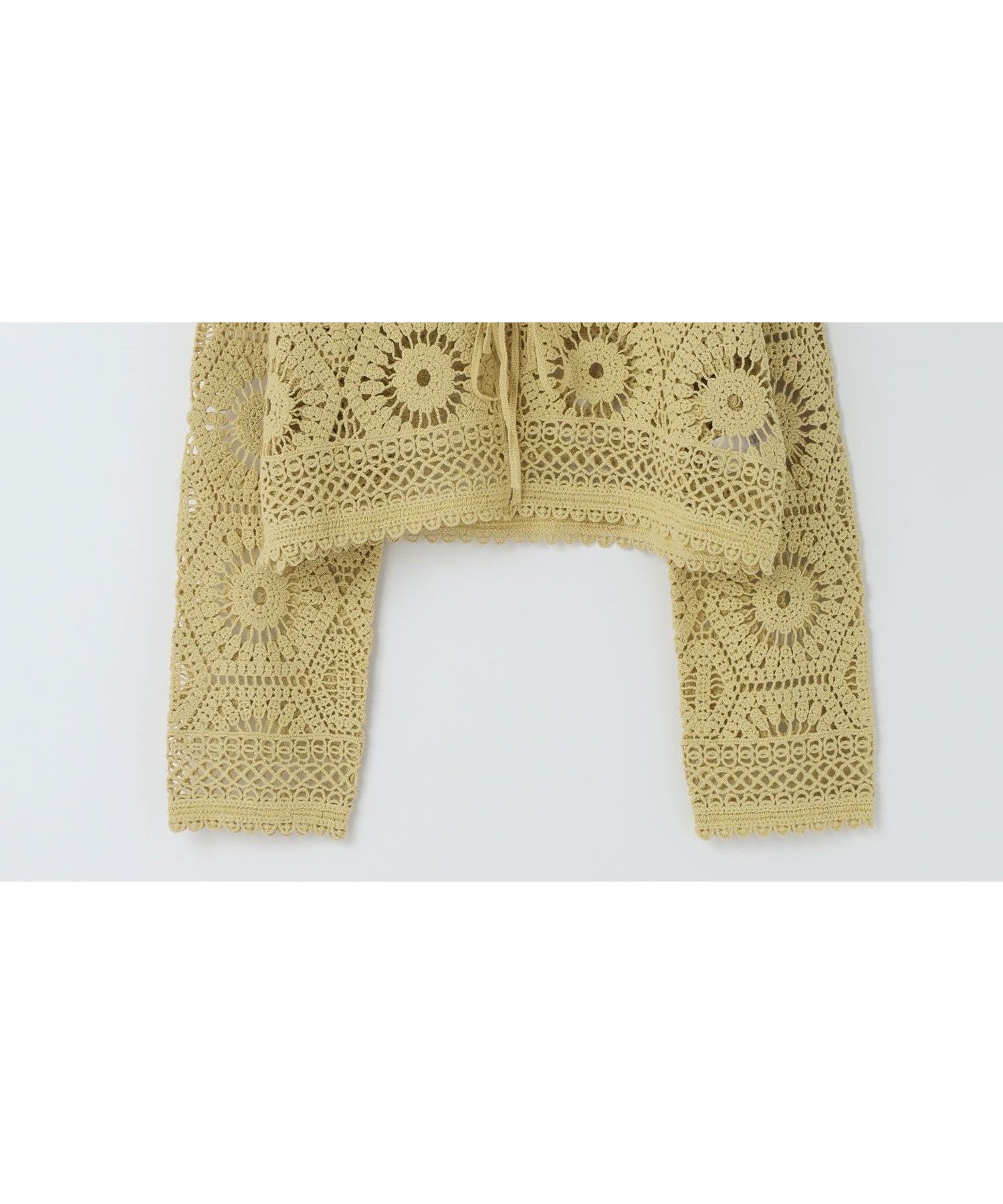 【ローリーズファーム/LOWRYS FARM】のクロシェニットカーディガン インテリア・キッズ・メンズ・レディースファッション・服の通販 founy(ファニー) ファッション Fashion レディースファッション Fashion for Women トップス・カットソー Cut & Sew Tops ニット Knit Tops & Sweaters カーディガン・羽織り Layered Style Cardigans おすすめ Recommended / Our Picks カーディガン Cardigan, Knitwear クロシェ Crochet, Knitted Lace 春 Spring イエロー62|ID: prp329100004883750 ipo3291000000036456176