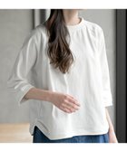 【アールピーエス/rps】のクルーネックラグランワイド7分袖T 人気、トレンドファッション・服の通販 founy(ファニー) ファッション Fashion レディースファッション Fashion for Women トップス・カットソー Cut & Sew Tops シンプル Simple, Minimal スリーブ Sleeve, Long Sleeve / Short Sleeve ベーシック Basic, Essential ボーダー Border, Stripe ワイド Wide, Wide Fit 無地 Plain, Solid Color thumbnail オフホワイト|ID: prp329100004883771 ipo3291000000036456211