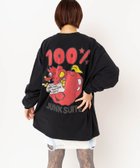 【アールエヌエー/RNA】のM2620 バナープリントロンT 人気、トレンドファッション・服の通販 founy(ファニー) ファッション Fashion レディースファッション Fashion for Women トップス・カットソー Cut & Sew Tops ロングTシャツ・Tシャツ Longline T-Shirts & Tees キャラクター Character, Licensed Characters シンプル Simple, Minimal トレンド Trend, Trending Now バランス Balance, Style Balance パープル Purple, Violet フロント Front, Front Design プリント Print, Printed Pattern ベーシック Basic, Essential モチーフ Motif, Design Theme リラックス Relax, Relaxed Fit thumbnail ブラック|ID: prp329100004883787 ipo3291000000036456238