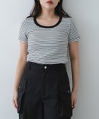 【センスオブプレイス/SENSE OF PLACE by URBAN RESEARCH】のラウンドネックリブTシャツ(半袖) 人気、トレンドファッション・服の通販 founy(ファニー) ファッション Fashion レディースファッション Fashion for Women トップス・カットソー Cut & Sew Tops シャツ・ブラウス・オフィスカジュアル Elegant Blouses & Button-Ups ロングTシャツ・Tシャツ Longline T-Shirts & Tees アクセサリー Fashion Accessories インナー Innerwear カーディガン Cardigan, Knitwear シンプル Simple, Minimal ジャケット Jacket, Outerwear デコルテ Décolleté, Neckline トレンド Trend, Trending Now フィット Fit, Slim Fit プレート Plate, Dish 半袖 Short Sleeve, Half Sleeve メタル Metal, Metal Parts ラウンド Round, Round Neck S/S・春夏 SS, Spring/Summer, Warm Season 夏 Summer 2026年 2026 thumbnail ホワイト系その他|ID: prp329100004883791 ipo3291000000036456251