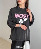 【フレディ&グロスター/FREDY&GLOSTER】の【GOOD ROCK SPEED】MICKEY 7分袖Tシャツ 人気、トレンドファッション・服の通販 founy(ファニー) ファッション Fashion レディースファッション Fashion for Women トップス・カットソー Cut & Sew Tops シャツ・ブラウス・オフィスカジュアル Elegant Blouses & Button-Ups ロングTシャツ・Tシャツ Longline T-Shirts & Tees ウォッシュ Washed Finish ヴィンテージ Vintage Style グラフィック Graphic, Graphic Design ジャケット Jacket, Outerwear バランス Balance, Style Balance ビンテージ Vintage, Retro Style プリント Print, Printed Pattern モチーフ Motif, Design Theme リラックス Relax, Relaxed Fit ロング Long, Long-Length おすすめ Recommended / Our Picks 2026年 2026 thumbnail チャコールグレー|ID: prp329100004883801 ipo3291000000036456324