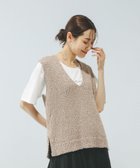 【グローバルワーク/GLOBAL WORK】のテープヤーンベスト*半袖Tシャツ/575209 人気、トレンドファッション・服の通販 founy(ファニー) ファッション Fashion レディースファッション Fashion for Women アウター Coat / Outerwear Collection トップス・カットソー Cut & Sew Tops シャツ・ブラウス・オフィスカジュアル Elegant Blouses & Button-Ups ロングTシャツ・Tシャツ Longline T-Shirts & Tees ベスト&ジレ / 重ね着スタイル Vests & Gilets おすすめ Recommended / Our Picks デニム Denim, Jeans Material トレンド Trend, Trending Now プリント Print, Printed Pattern ベスト Vest, Waistcoat ワイド Wide, Wide Fit 半袖 Short Sleeve, Half Sleeve thumbnail モカベージュ52|ID: prp329100004883808 ipo3291000000036456365