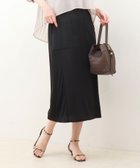 【ノーリーズ/NOLLEY'S】の麻調×リブ切替スカート 人気、トレンドファッション・服の通販 founy(ファニー) ファッション Fashion レディースファッション Fashion for Women スカート Skirts カットソー Cut and Sewn Top 切替 Switching, Contrast Panel タイトスカート Pencil Skirt, Tight Skirt ロング Long, Long-Length アウトレット Outlet / Clearance おすすめ Recommended / Our Picks 2026年 2026 thumbnail ブラック|ID: prp329100004883837 ipo3291000000036456504