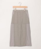 【ノーリーズ/NOLLEY'S】の麻調×リブ切替スカート 人気、トレンドファッション・服の通販 founy(ファニー) ファッション Fashion レディースファッション Fashion for Women スカート Skirts カットソー Cut and Sewn Top 切替 Switching, Contrast Panel タイトスカート Pencil Skirt, Tight Skirt ロング Long, Long-Length アウトレット Outlet / Clearance おすすめ Recommended / Our Picks 2026年 2026 thumbnail グレー|ID: prp329100004883837 ipo3291000000036456506