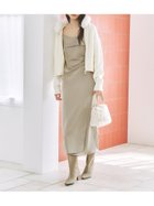 【フレイ アイディー/FRAY I.D】の【限定カラー】ドレープサテンキャミソールワンピース 人気、トレンドファッション・服の通販 founy(ファニー) ファッション Fashion レディースファッション Fashion for Women ワンピース Dresses キャミソール Camisole, Spaghetti Strap Top サテン Satin, Glossy Fabric シェイプ Shape, Slim Fit スマート Smart, Elegant デコルテ Décolleté, Neckline ドレープ Drape, Draping Fabric ラップ Wrap, Wrap Design リボン Ribbon, Bow thumbnail MOC[056]|ID: prp329100004883839 ipo3291000000036456513