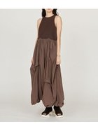 【エミ/emmi】の膨れジャガードカットドッキングワンピース 人気、トレンドファッション・服の通販 founy(ファニー) ファッション Fashion レディースファッション Fashion for Women ワンピース Dresses キャップ Cap, Baseball Cap コンパクト Compact, Small Size スニーカー Sneakers, Trainers スマート Smart, Elegant ドッキング Docking, Mixed Material フェミニン Feminine, Girly ベスト Vest, Waistcoat ポケット Pocket, Pocket Detail ロング Long, Long-Length 楽ちん Easy Fit, Comfortable 夏 Summer thumbnail BRW[058]|ID: prp329100004883845 ipo3291000000036456542