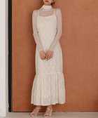 【セゾンドパピヨン/SAISON DE PAPILLON】のジャガード柄マーメイドロングキャミワンピース 人気、トレンドファッション・服の通販 founy(ファニー) ファッション Fashion レディースファッション Fashion for Women ワンピース Dresses キャミソールワンピース Camisole Dresses インナー Innerwear カーディガン Cardigan, Knitwear キャミワンピース Cami Dress, Slip Dress ジャケット Jacket, Outerwear タンク Tank Top, Sleeveless Top フィット Fit, Slim Fit フレア Flare, Flared マーメイド Mermaid, Fishtail Silhouette 無地 Plain, Solid Color ロング Long, Long-Length thumbnail アイボリー|ID: prp329100004883863 ipo3291000000036456628