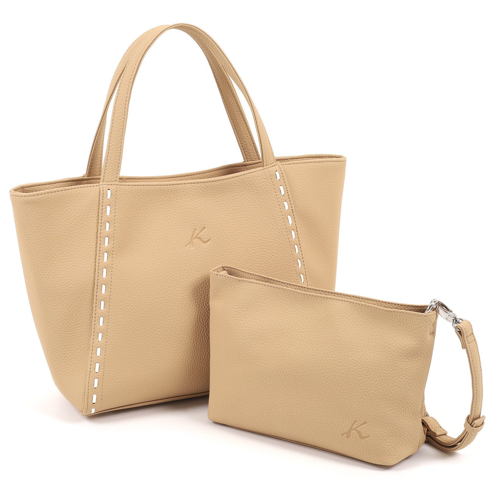 【キタムラ/Kitamura】のセミショルダーバッグ Z-0627 インテリア・キッズ・メンズ・レディースファッション・服の通販 founy(ファニー) 　ファッション　Fashion　レディースファッション　Fashion for Women　おすすめ　Recommended / Our Picks　インナー　Innerwear　ハンド　Hand, Handmade　ポケット　Pocket, Pocket Detail　ポーチ　Pouch, Small Case　マグネット　Magnet, Magnetic Closure　軽量　Lightweight, Ultra Light　ビジネス 仕事 通勤　Business / Work / Commuting　ベージュ/ホワイト50901|ID: prp329100004883873 ipo3291000000036456656