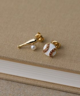 【イア パピヨネ/ear PAPILLONNER】の《WEB限定》スポーツタイムピアス 人気、トレンドファッション・服の通販 founy(ファニー) ファッション Fashion レディースファッション Fashion for Women スポーツウェア Functional & Stylish Sportswear おすすめ Recommended / Our Picks アクセサリー Fashion Accessories クリスタル Crystal, Swarovski スポーツ Sports, Activewear パール Pearl, Pearl Accent モチーフ Motif, Design Theme |ID:prp329100004883907