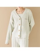 【ジェラート ピケ/gelato pique】のエアリーモコアランカーディガン 人気、トレンドファッション・服の通販 founy(ファニー) ファッション Fashion レディースファッション Fashion for Women トップス・カットソー Cut & Sew Tops カーディガン・羽織り Layered Style Cardigans 春 Spring カーディガン Cardigan, Knitwear 軽量 Lightweight, Ultra Light スタイリッシュ Stylish, Fashionable ストライプ Stripe, Striped Pattern スマート Smart, Elegant ビスチェ Bustier, Corset Top ボトム Bottoms, Lower Wear おすすめ Recommended / Our Picks thumbnail MNT[021]|ID: prp329100004883937 ipo3291000000036456849