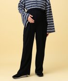 【レプシィム ローリーズファーム/LEPSIM LOWRYS FARM】の【産前・産後対応】マタニティ/ピンタックフレアパンツ 人気、トレンドファッション・服の通販 founy(ファニー) ファッション Fashion キッズファッション Fashion for Kids ボトムス Bottoms おすすめ Recommended / Our Picks カーディガン Cardigan, Knitwear ストレッチ Stretch, Stretchy Fabric タンク Tank Top, Sleeveless Top フレア Flare, Flared ビジネス 仕事 通勤 Business / Work / Commuting thumbnail ブラック09|ID: prp329100004883945 ipo3291000000036456870