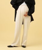 【レプシィム ローリーズファーム/LEPSIM LOWRYS FARM】の【産前・産後対応】マタニティ/ピンタックフレアパンツ 人気、トレンドファッション・服の通販 founy(ファニー) ファッション Fashion キッズファッション Fashion for Kids ボトムス Bottoms おすすめ Recommended / Our Picks カーディガン Cardigan, Knitwear ストレッチ Stretch, Stretchy Fabric タンク Tank Top, Sleeveless Top フレア Flare, Flared ビジネス 仕事 通勤 Business / Work / Commuting thumbnail ナチュラル08|ID: prp329100004883945 ipo3291000000036456871