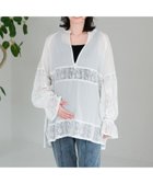 【レプシィム ローリーズファーム/LEPSIM LOWRYS FARM】の【産前・産後対応】マタニティ/切り替えレースチュニックブラウス 人気、トレンドファッション・服の通販 founy(ファニー) ファッション Fashion キッズファッション Fashion for Kids スキッパー Skipper, Open Collar デニム Denim, Jeans Material レース Lace, Lace Fabric 春 Spring thumbnail オフホワイト05|ID: prp329100004883949 ipo3291000000036456890