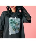 【レプシィム ローリーズファーム/LEPSIM LOWRYS FARM】の袖レースレイヤード長袖T 人気、トレンドファッション・服の通販 founy(ファニー) ファッション Fashion レディースファッション Fashion for Women トップス・カットソー Cut & Sew Tops おすすめ Recommended / Our Picks インナー Innerwear ジャケット Jacket, Outerwear デニム Denim, Jeans Material トレンド Trend, Trending Now ドッキング Docking, Mixed Material プリント Print, Printed Pattern レース Lace, Lace Fabric 夏 Summer 春 Spring 長袖 Long Sleeve, Full Sleeve thumbnail チャコールグレー19|ID: prp329100004885594 ipo3291000000036472567