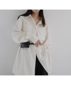 【ヘラム/hellam】の合繊オーバーサイズシャツ 人気、トレンドファッション・服の通販 founy(ファニー) ファッション Fashion レディースファッション Fashion for Women トップス・カットソー Cut & Sew Tops シャツ・ブラウス・オフィスカジュアル Elegant Blouses & Button-Ups thumbnail アイボリー|ID: prp329100004885720 ipo3291000000036473425