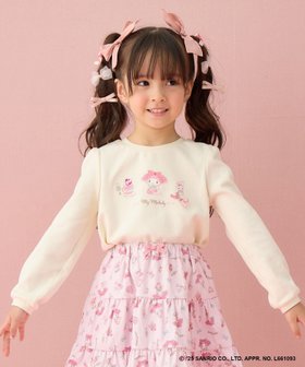 【エニー/ANY / KIDS】の【マイメロディ クロミ×ANY KIDS】長袖Tシャツ 人気、トレンドファッション・服の通販 founy(ファニー) ファッション Fashion キッズファッション Fashion for Kids ガーリー Girly, Feminine Style キャラクター Character, Licensed Characters チェック Check, Plaid, Tartan ティアードスカート Tiered Skirt, Flounced Skirt トレーナー Sweatshirt, Trainer 長袖 Long Sleeve, Full Sleeve ビジュー Bijou, Jewel-like Accent ブルゾン Blouson, Bomber Jacket プリント Print, Printed Pattern ポシェット Pochette, Mini Bag リボン Ribbon, Bow |ID:prp329100004885735