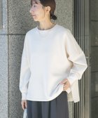 【アイテムズアーバンリサーチ/ITEMS URBAN RESEARCH】のダンボールバックジッププルオーバー 人気、トレンドファッション・服の通販 founy(ファニー) ファッション Fashion レディースファッション Fashion for Women トップス・カットソー Cut & Sew Tops カジュアルプルオーバー・ニットトップス Pullovers & Knit Tops / Casual Pullovers バッグ Bags 2026年 2026 カットソー Cut and Sewn Top ジップ Zip, Zipper スリット Slit, Slit Detail バランス Balance, Style Balance エレガント 上品 Elegant 夏 Summer S/S・春夏 SS, Spring/Summer, Warm Season thumbnail オフホワイト|ID: prp329100004885779 ipo3291000000036474034