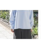 【アイテムズアーバンリサーチ/ITEMS URBAN RESEARCH】のダンボールバックジッププルオーバー 人気、トレンドファッション・服の通販 founy(ファニー) ファッション Fashion レディースファッション Fashion for Women トップス・カットソー Cut & Sew Tops カジュアルプルオーバー・ニットトップス Pullovers & Knit Tops / Casual Pullovers バッグ Bags 2026年 2026 カットソー Cut and Sewn Top ジップ Zip, Zipper スリット Slit, Slit Detail バランス Balance, Style Balance エレガント 上品 Elegant 夏 Summer S/S・春夏 SS, Spring/Summer, Warm Season thumbnail ライトブルー|ID: prp329100004885779 ipo3291000000036474038