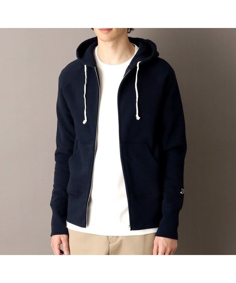 【ドレステリア/DRESSTERIOR / MEN】の【ベストセラー】デキシー吊裏毛ジップアップパーカ インテリア・キッズ・メンズ・レディースファッション・服の通販 founy(ファニー) 　ファッション　Fashion　メンズファッション　Fashion for Men　コンパクト　Compact, Small Size　スウェット / スエット　Sweatshirt, Sweatwear　スマート　Smart, Elegant　定番　Standard, Basic Item　手編み　Hand-Knitted, Handmade Knit　フィット　Fit, Slim Fit　ベーシック　Basic, Essential　おすすめ　Recommended / Our Picks　エレガント 上品　Elegant　ネイビー|ID: prp329100004885784 ipo3291000000036474094