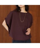 【バンヤードストーム/BARNYARDSTORM】の【『BABALOG』ご紹介アイテム】トリコットターンバックTシャツ 人気、トレンドファッション・服の通販 founy(ファニー) ファッション Fashion レディースファッション Fashion for Women トップス・カットソー Cut & Sew Tops シャツ・ブラウス・オフィスカジュアル Elegant Blouses & Button-Ups ロングTシャツ・Tシャツ Longline T-Shirts & Tees バッグ Bags カットソー Cut and Sewn Top スリーブ Sleeve, Long Sleeve / Short Sleeve ダウン Down, Puffer デニム Denim, Jeans Material ネックレス Necklace, Pendant Necklace パターン Pattern, Design Print ワイド Wide, Wide Fit ビジネス 仕事 通勤 Business / Work / Commuting thumbnail ブラウン|ID: prp329100004885836 ipo3291000000036474579