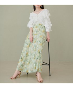 【ナチュラルクチュール/natural couture】のニュアンス柄フレアスカート 人気、トレンドファッション・服の通販 founy(ファニー) ファッション Fashion レディースファッション Fashion for Women スカート Skirts Aライン・フレアスカート A-Line & Flared Skirts 春 Spring カットソー Cut and Sewn Top カーディガン Cardigan, Knitwear サンダル Sandals, Summer Shoes バランス Balance, Style Balance フレア Flare, Flared ポケット Pocket, Pocket Detail 帽子 Hat, Headwear リラックス Relax, Relaxed Fit S/S・春夏 SS, Spring/Summer, Warm Season 再入荷 Restock / Back in Stock おすすめ Recommended / Our Picks 夏 Summer エレガント 上品 Elegant 2026年 2026 |ID:prp329100004885895