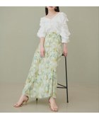 【ナチュラルクチュール/natural couture】のニュアンス柄フレアスカート 人気、トレンドファッション・服の通販 founy(ファニー) ファッション Fashion レディースファッション Fashion for Women スカート Skirts Aライン・フレアスカート A-Line & Flared Skirts 春 Spring カットソー Cut and Sewn Top カーディガン Cardigan, Knitwear サンダル Sandals, Summer Shoes バランス Balance, Style Balance フレア Flare, Flared ポケット Pocket, Pocket Detail 帽子 Hat, Headwear リラックス Relax, Relaxed Fit S/S・春夏 SS, Spring/Summer, Warm Season 再入荷 Restock / Back in Stock おすすめ Recommended / Our Picks 夏 Summer エレガント 上品 Elegant 2026年 2026 thumbnail グリーン系その他|ID: prp329100004885895 ipo3291000000036475422