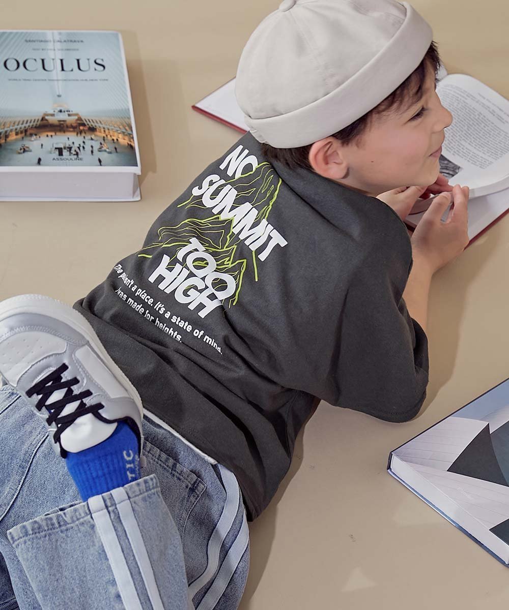 【デビロック/devirock / KIDS】の綿100% デビラボ スーパーBIGシルエット プリント半袖Tシャツ 子供服 キッズ 26SS インテリア・キッズ・メンズ・レディースファッション・服の通販 founy(ファニー) 　ファッション　Fashion　キッズファッション　Fashion for Kids　トレンド　Trend, Trending Now　プリント　Print, Printed Pattern　ベーシック　Basic, Essential　半袖　Short Sleeve, Half Sleeve　おすすめ　Recommended / Our Picks　夏　Summer　2026年　2026　009-山-スミクロ|ID: prp329100004888061 ipo3291000000036502848