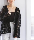 【ノーブル / スピック&スパン/NOBLE / Spick & Span】の《追加 》ボタニカルレースオープンカラーシャツ 人気、トレンドファッション・服の通販 founy(ファニー) ファッション Fashion レディースファッション Fashion for Women トップス・カットソー Cut & Sew Tops シャツ・ブラウス・オフィスカジュアル Elegant Blouses & Button-Ups カシュクール Wrap Design トレンド Trend, Trending Now リーフ Leaf, Botanical Leaf レース Lace, Lace Fabric 再入荷 Restock / Back in Stock thumbnail ブラック|ID: prp329100004888107 ipo3291000000036503256